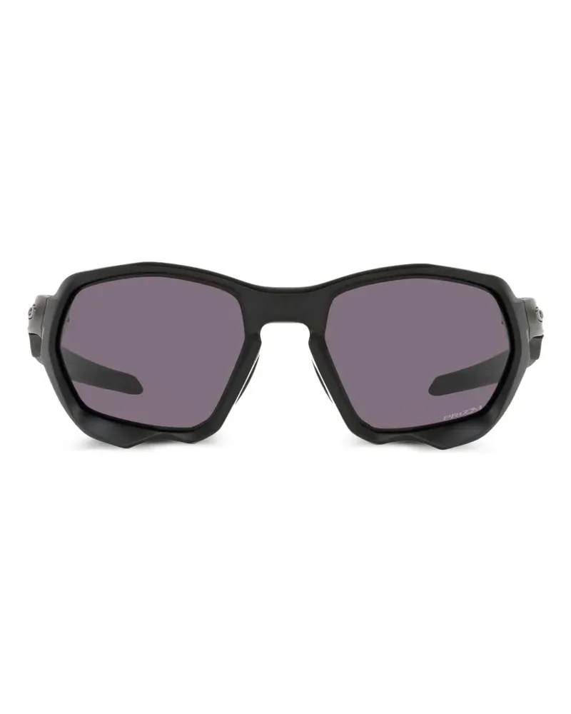 Oakley Plazma geometric-frame sunglasses - Schwarz Schwarz