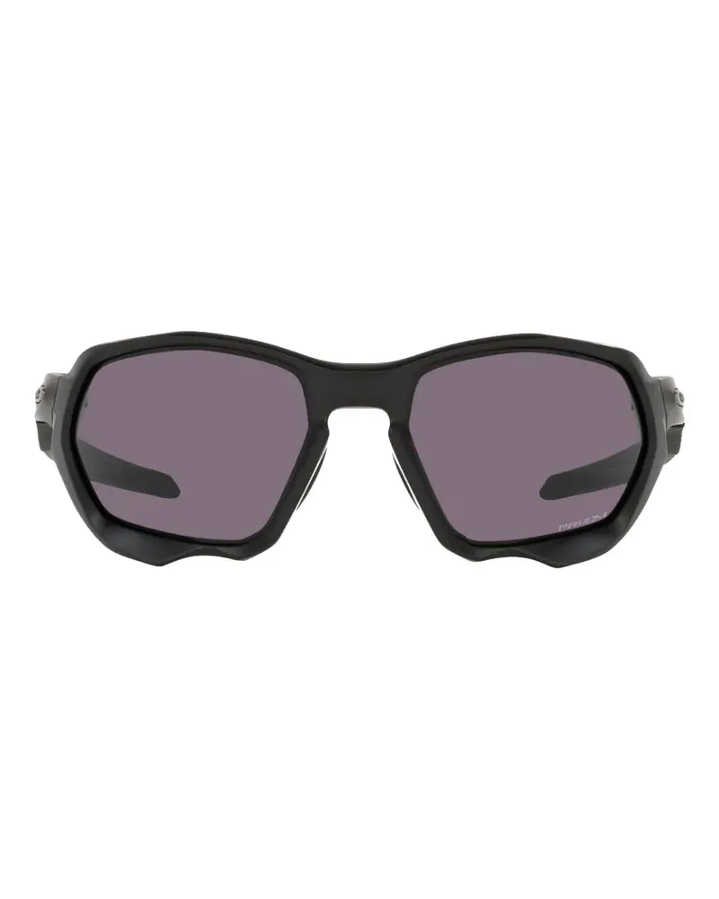 Oakley Plazma geometric-frame sunglasses - Schwarz Schwarz