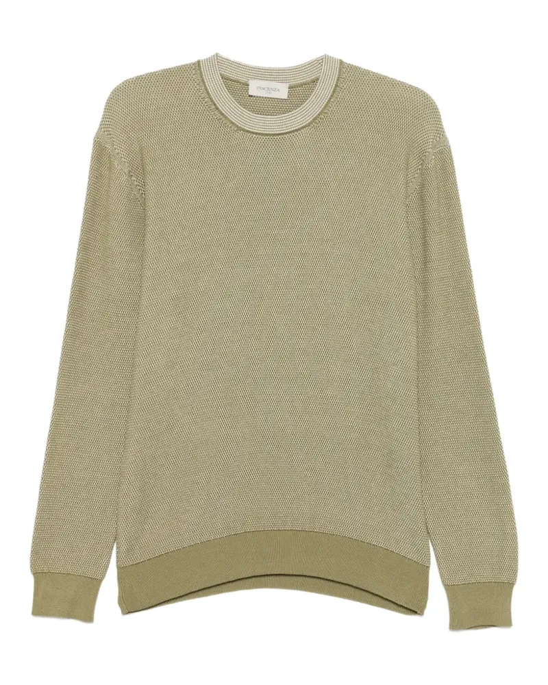 Piacenza Cashmere crew neck sweater - Grün Grün