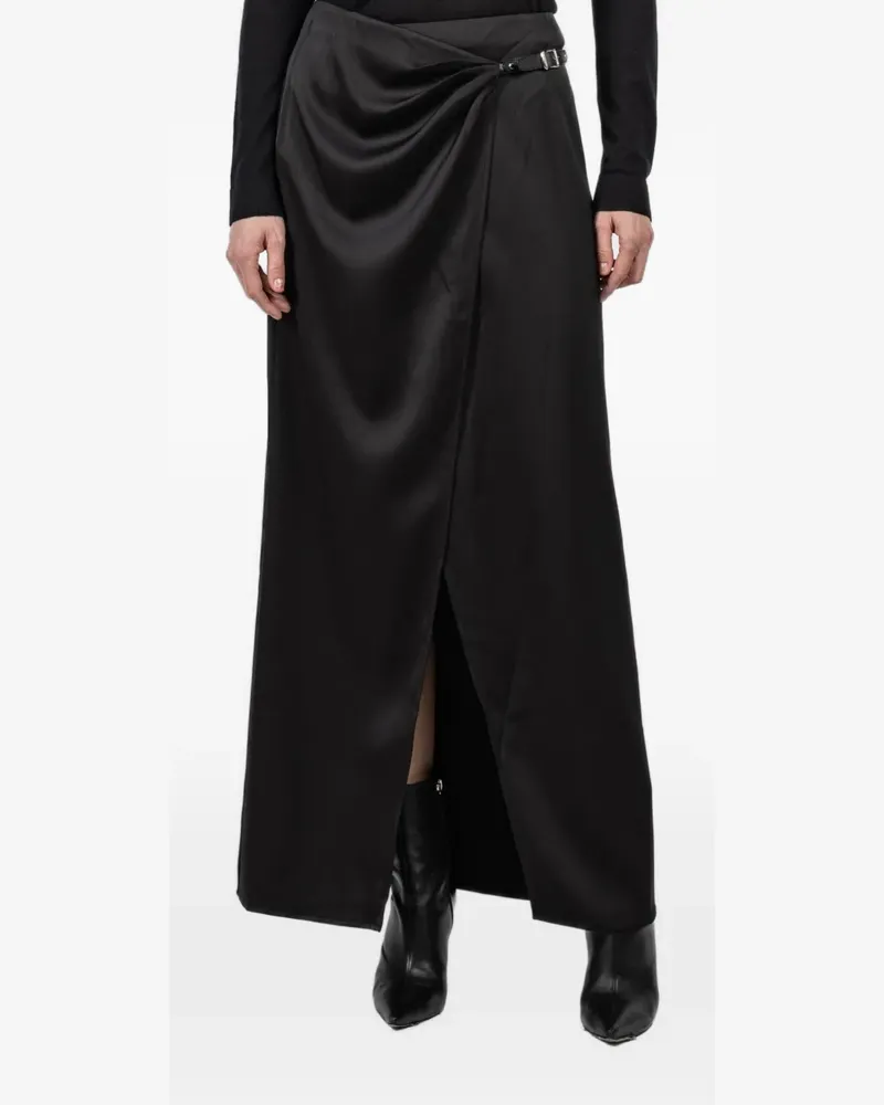 L'Agence Emmarie maxi skirt - Schwarz Schwarz