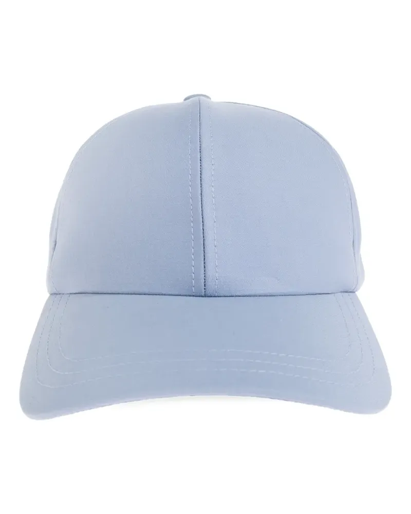 Balmain logo-embroidered baseball cap - Blau Blau