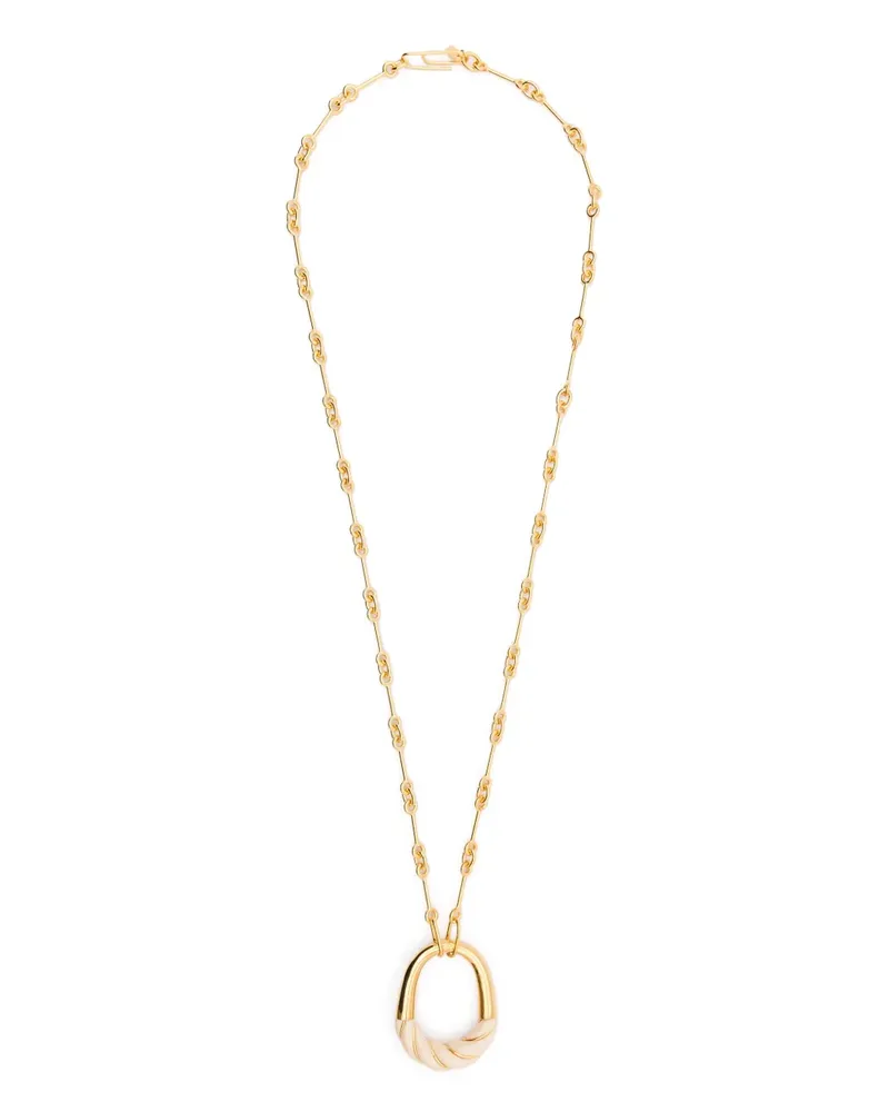 Aurélie Bidermann Diana Ivoire necklace - Gold Gold