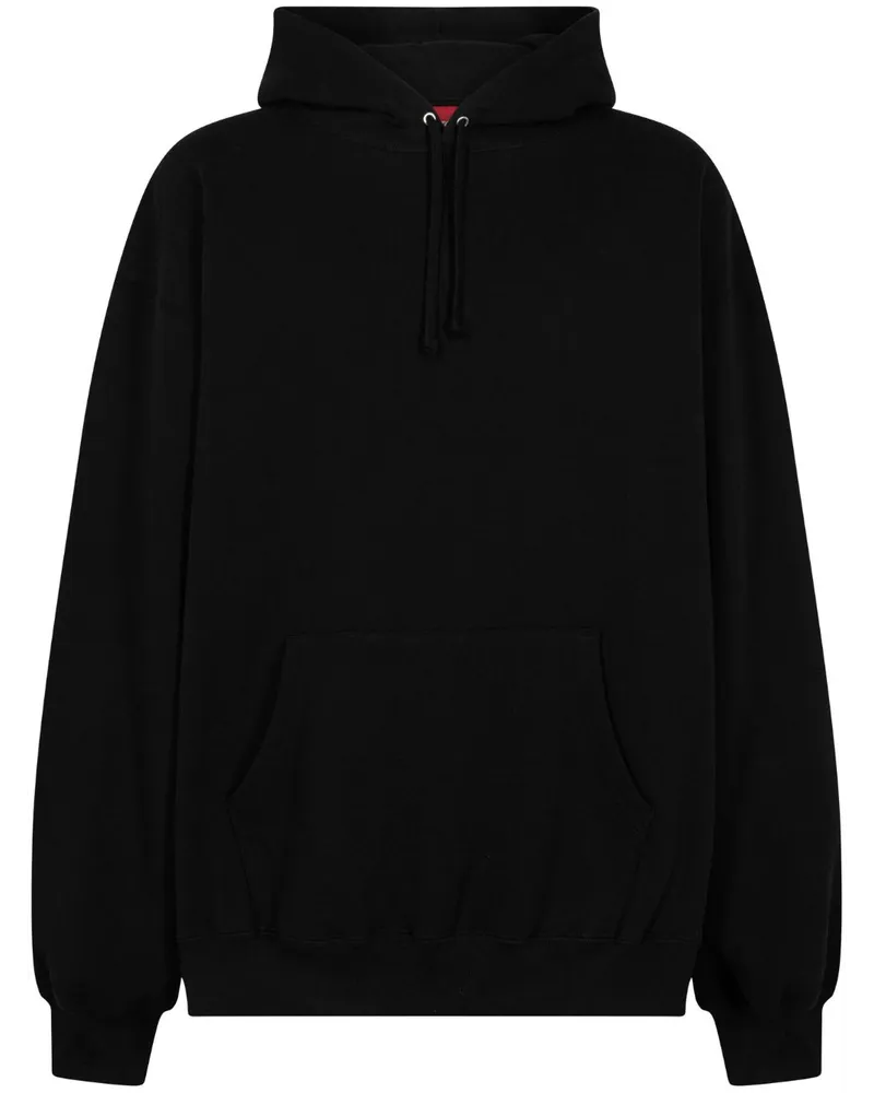 Supreme Being Hoodie mit Logo-Applikation Schwarz