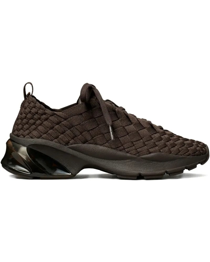 Tory Burch Good Luck Sneakers mit Webdetail - Braun Braun