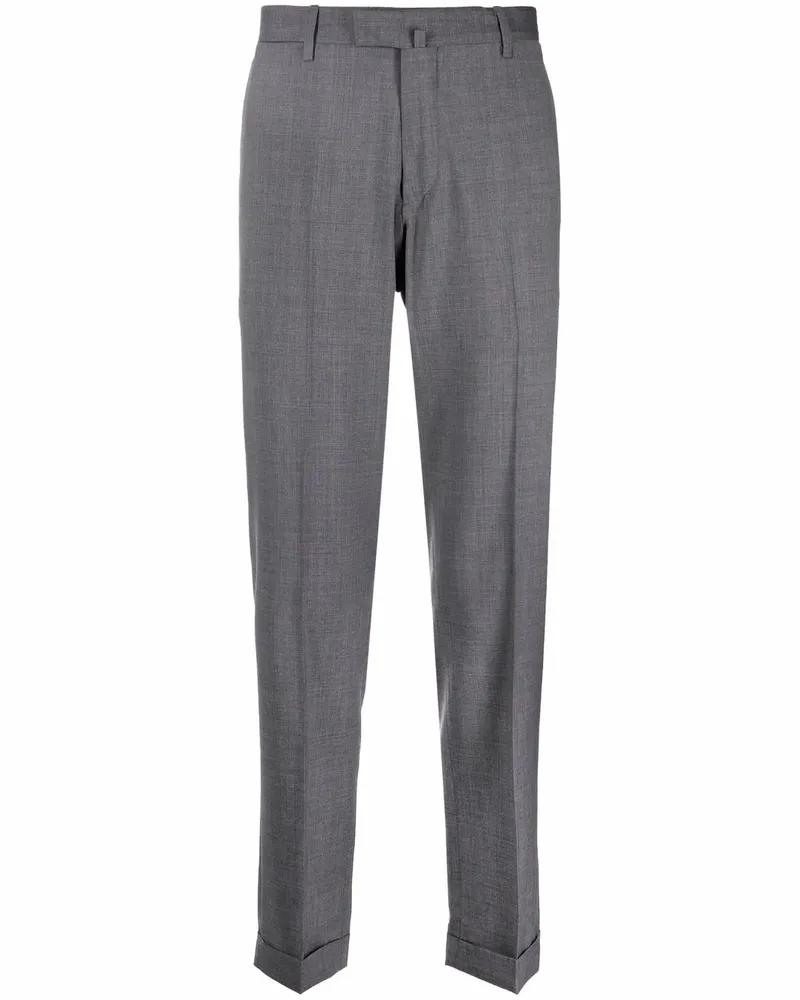 Briglia 1949 Klassische Slim-Fit-Hose - Grau Grau