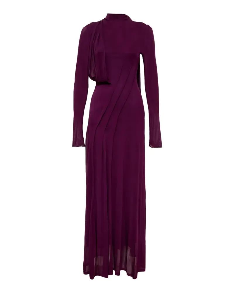 Acler Drapiertes Rea Maxikleid - Violett Violett