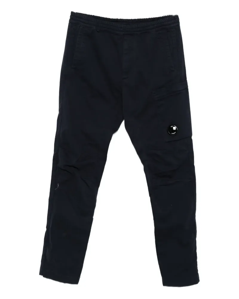 C.P. Company Cargohose mit Goggle-Detail - Blau Blau