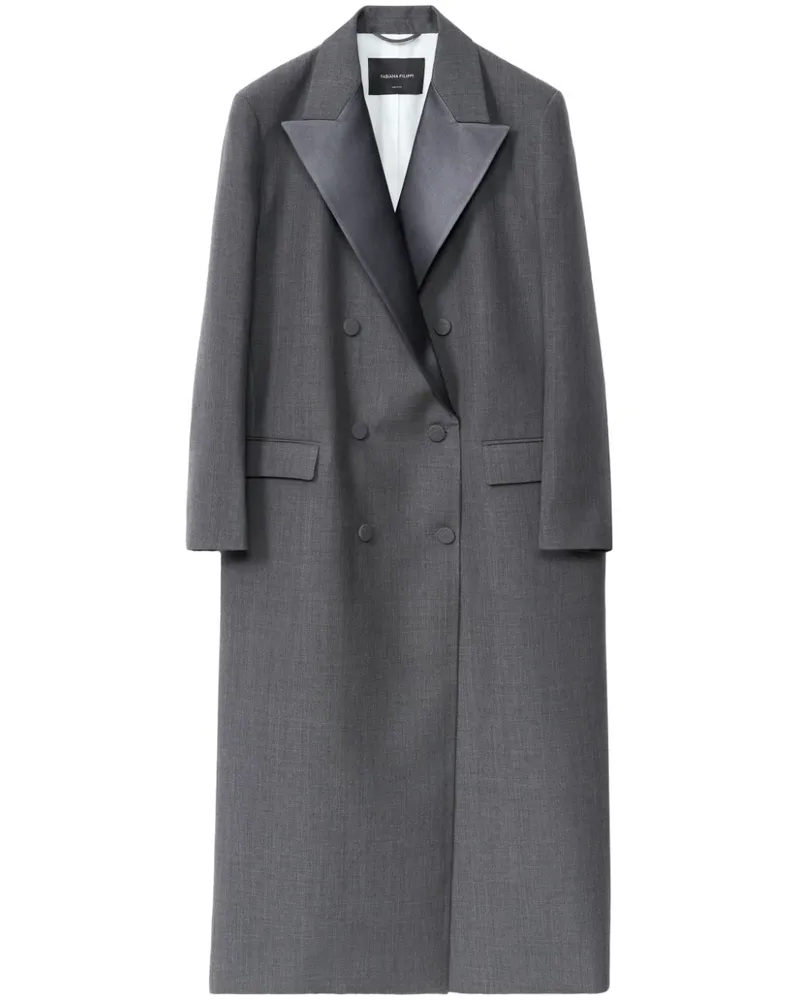 Fabiana Filippi Klassische Cabanjacke - Grau Grau