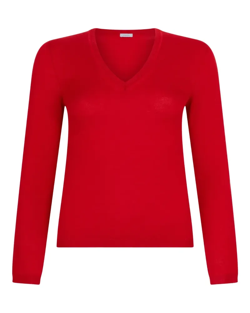 Malo V-neck top - Rot Rot