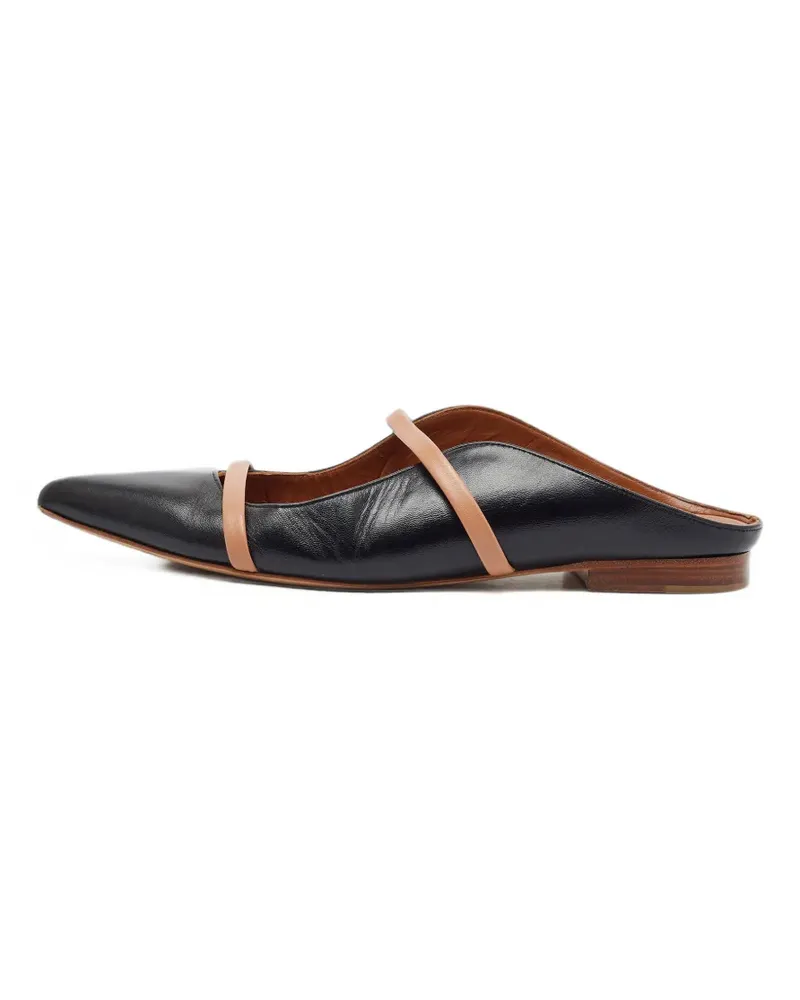 Malone Souliers Maureen Mules 70mm - Schwarz Schwarz
