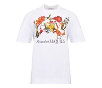 Dutch Flower T-Shirt mit Logo-Print