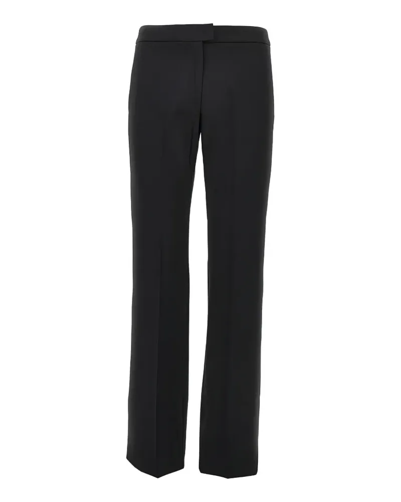 ANDAMANE tailored straight-leg trousers - Schwarz Schwarz