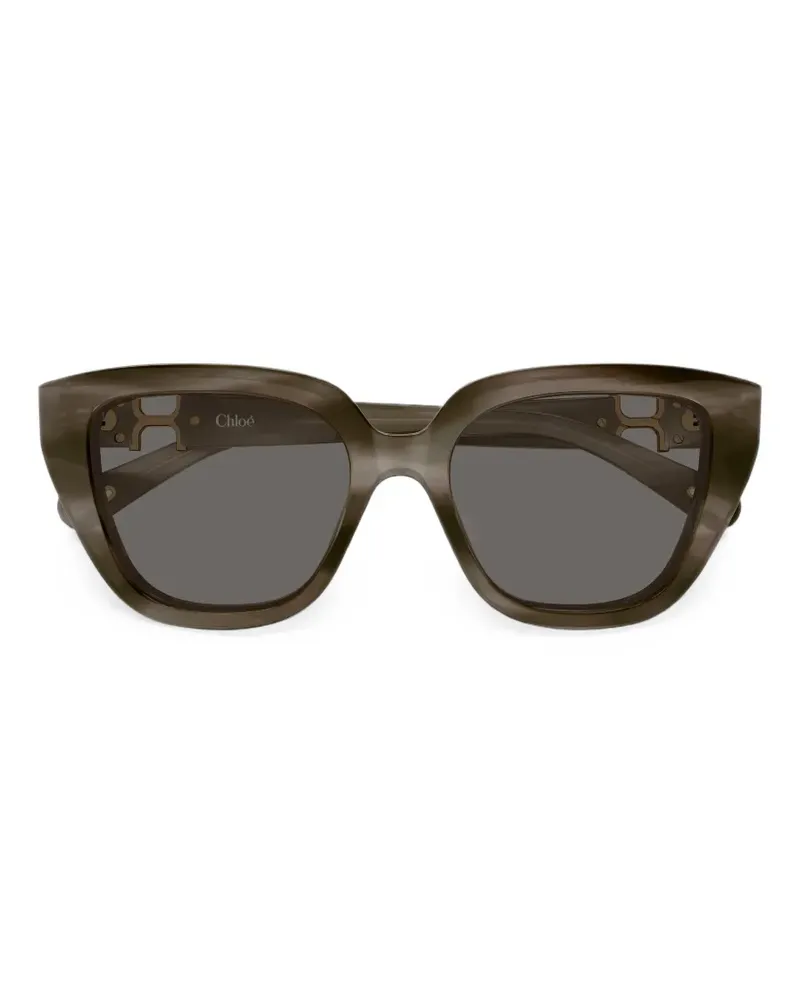 Chloé Cat-Eye-Sonnenbrille - Grau Grau