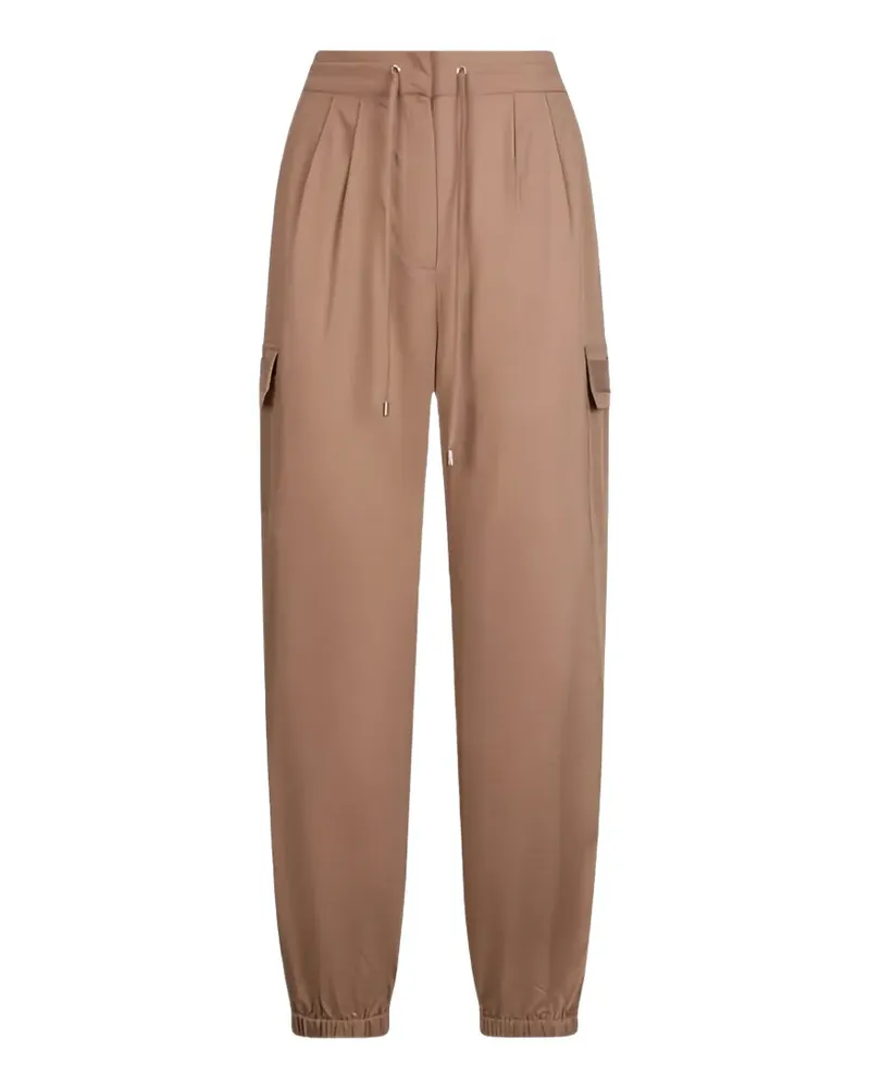 Liu Jo drawstring cargo trousers - Nude Nude
