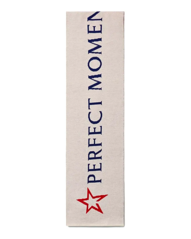 Perfect Moment Schal mit North-Star-Logo - Nude Nude