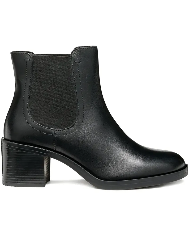 Geox Knöchellange Stiefel 60mm - Schwarz Schwarz