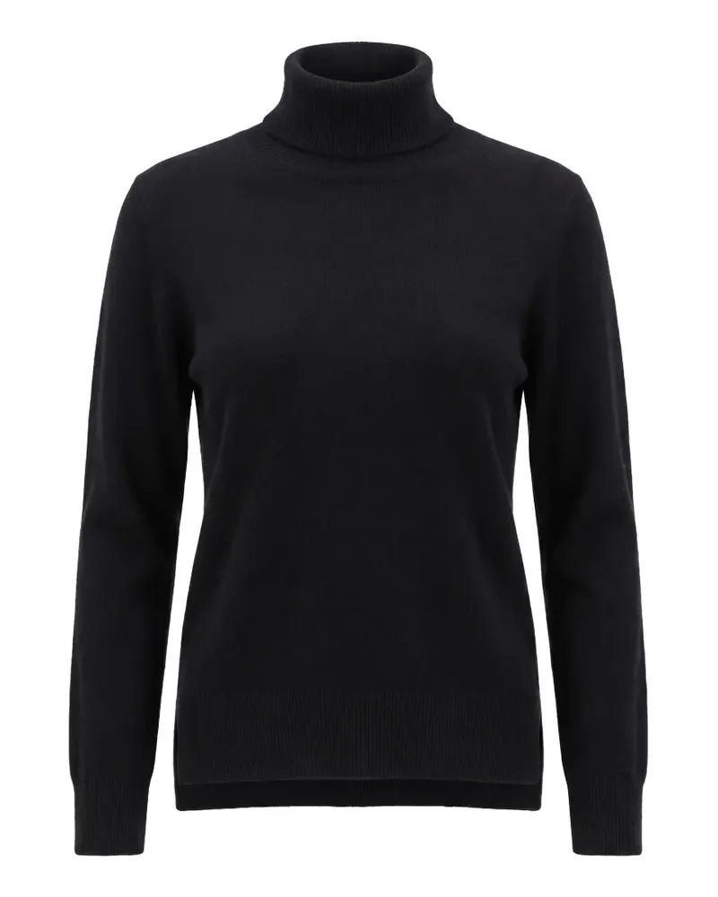Not Shy Laurene Kaschmirpullover mit Rollkragen - Schwarz Schwarz