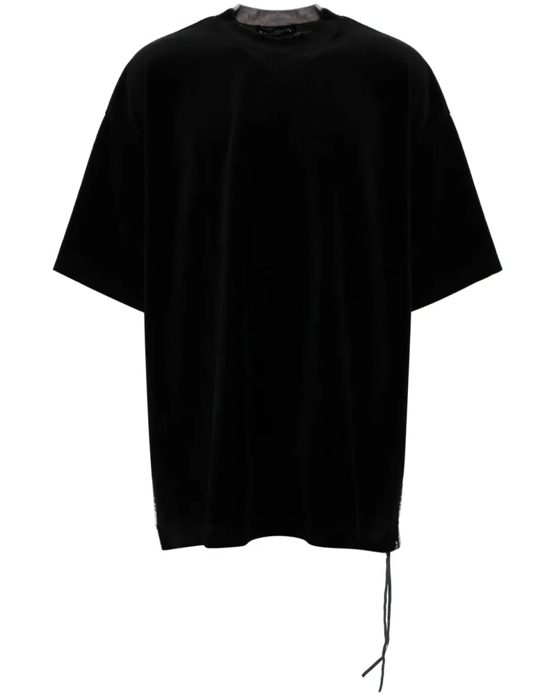 Mastermind World T-Shirt mit Logo-Print - Schwarz Schwarz