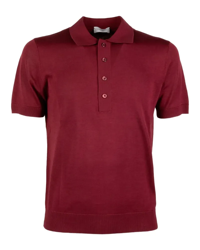 Paolo Pecora Milano short-sleeve polo shirt - Rot Rot