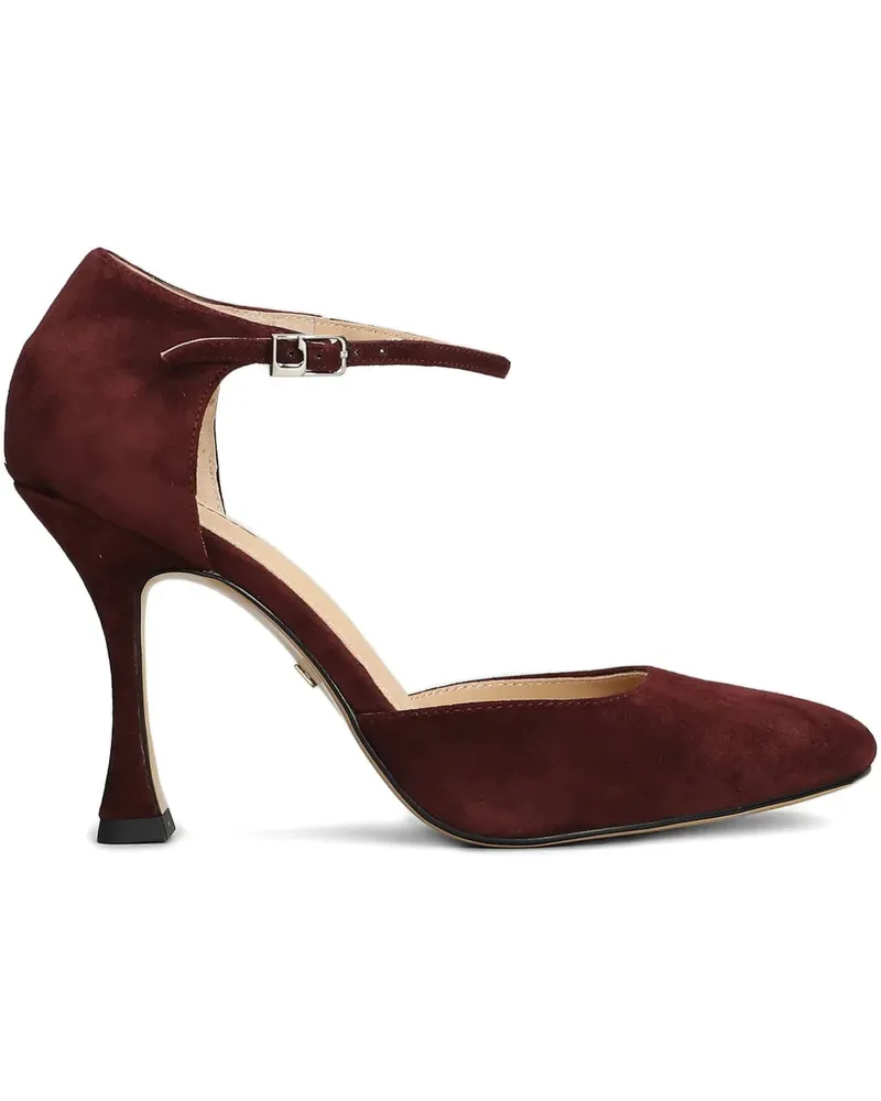 Lola Cruz Elane Pumps mit Knöchelriemen - Rot Rot