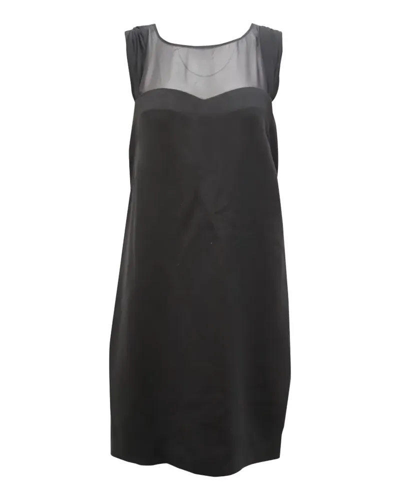 Sandro rialto sheer dress - Schwarz Schwarz
