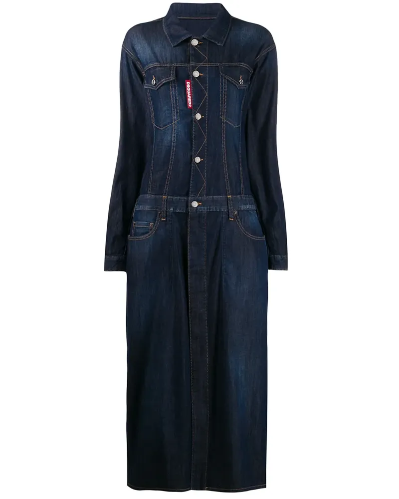 Dsquared2 Jeans-Maxikleid - Blau Blau