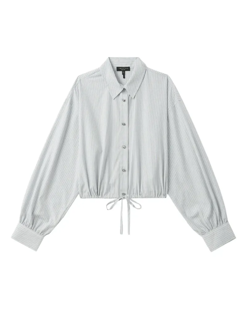 Rag & Bone Hemd mit Kordelzug - Blau Blau