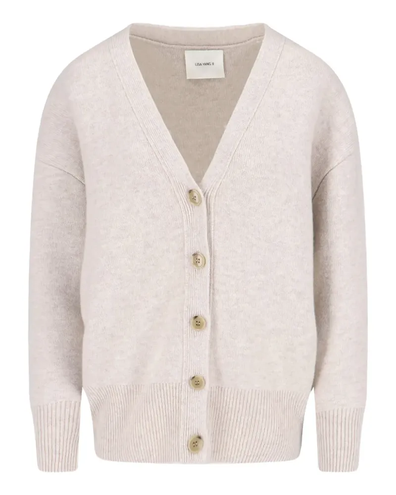 Lisa Yang Cardigan aus Kaschmir - Nude Nude