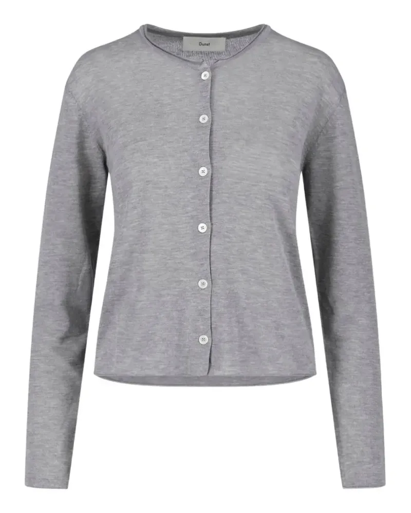 Dunst Summer Essential buttoned cardigan - Grau Grau