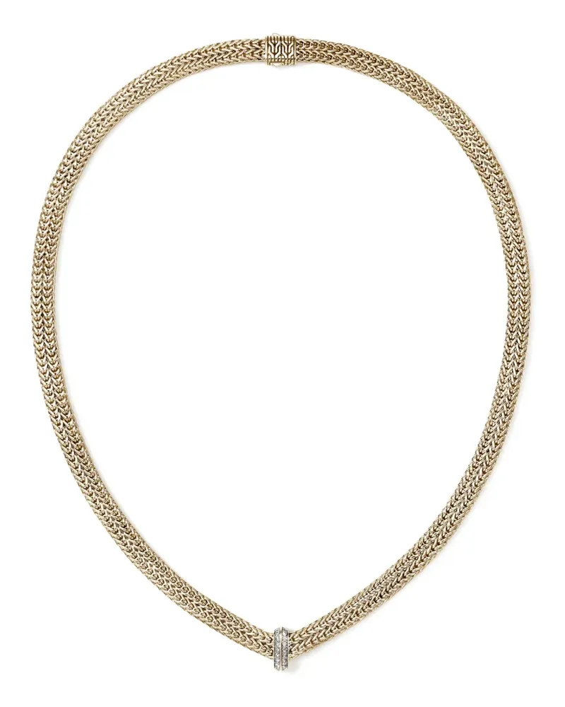 John Hardy 14K yellow gold Icon Link diamond necklace Gold