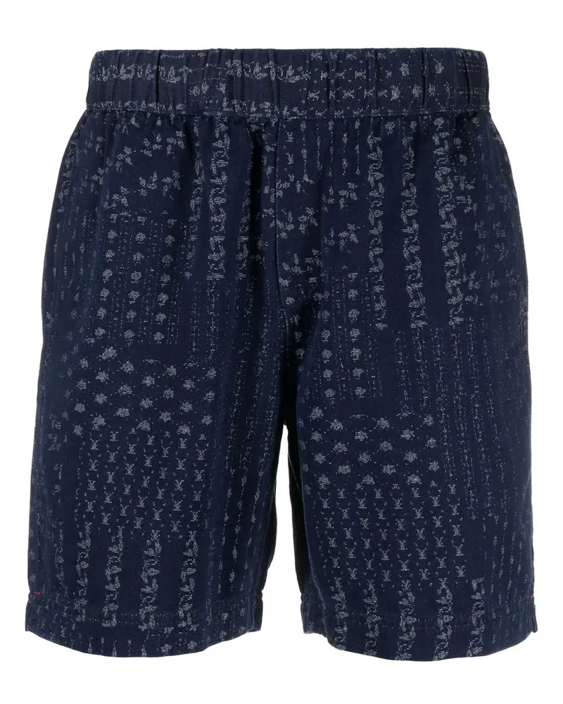 Orlebar Brown Shorts mit grafischem Print - Blau Blau