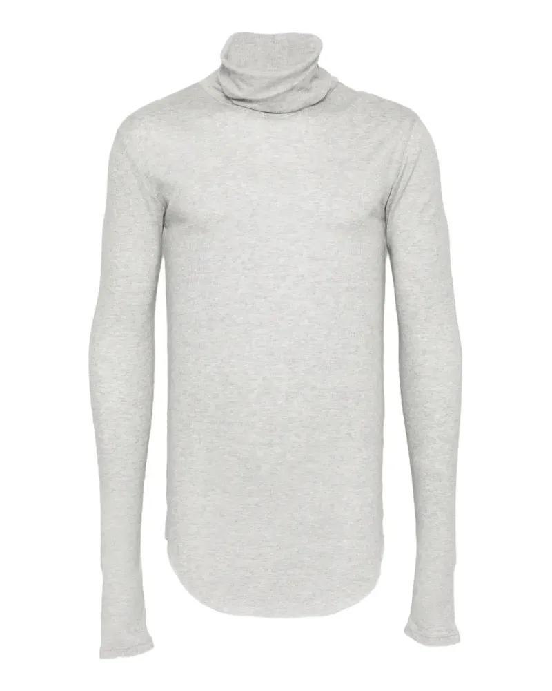 Balmain roll-neck long-sleeve sweater - Grau Grau