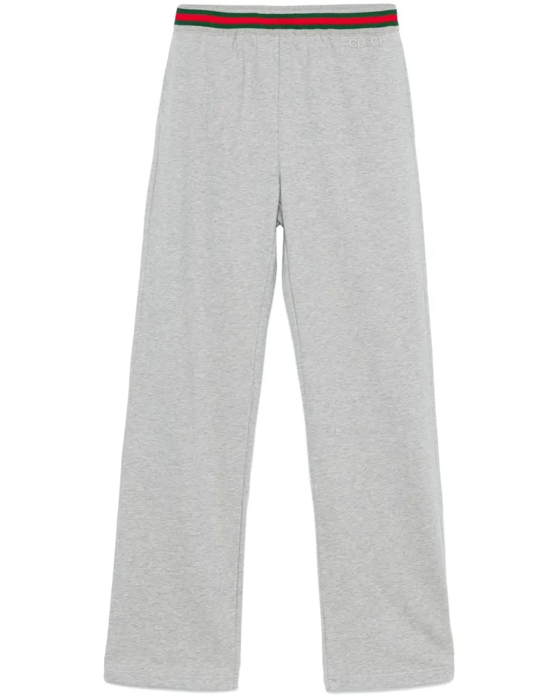 Gucci Jogginghose mit Web-Detail - Grau Grau