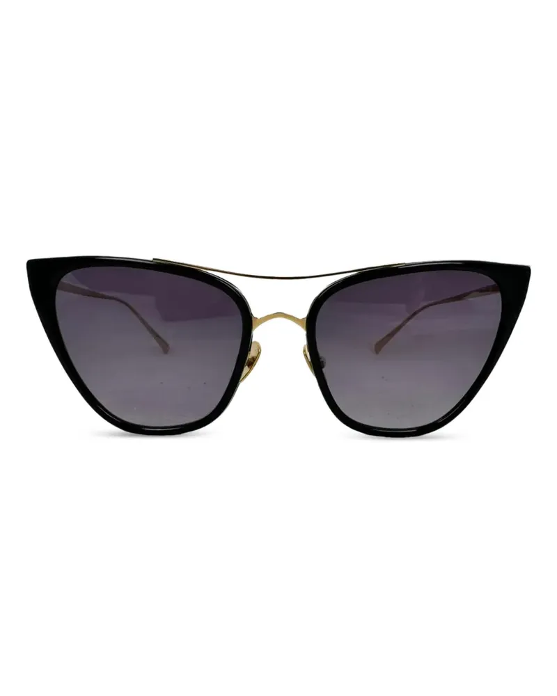 Loree Rodkin Jacklyn Cat-Eye-Sonnenbrille - Gold Gold
