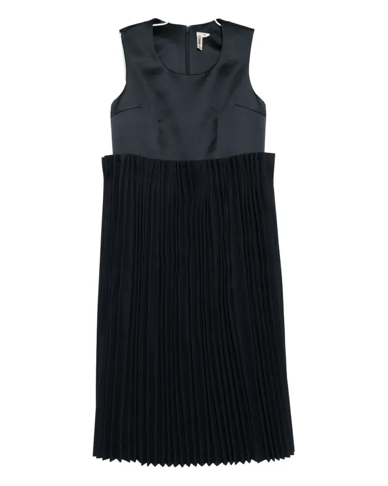 Comme des Garçons pleated dress - Blau Blau