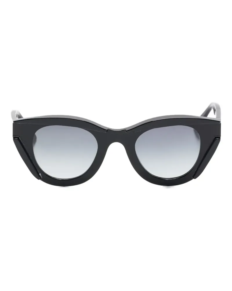 Thierry Lasry Dismissy Cat-Eye-Sonnenbrille - Schwarz Schwarz