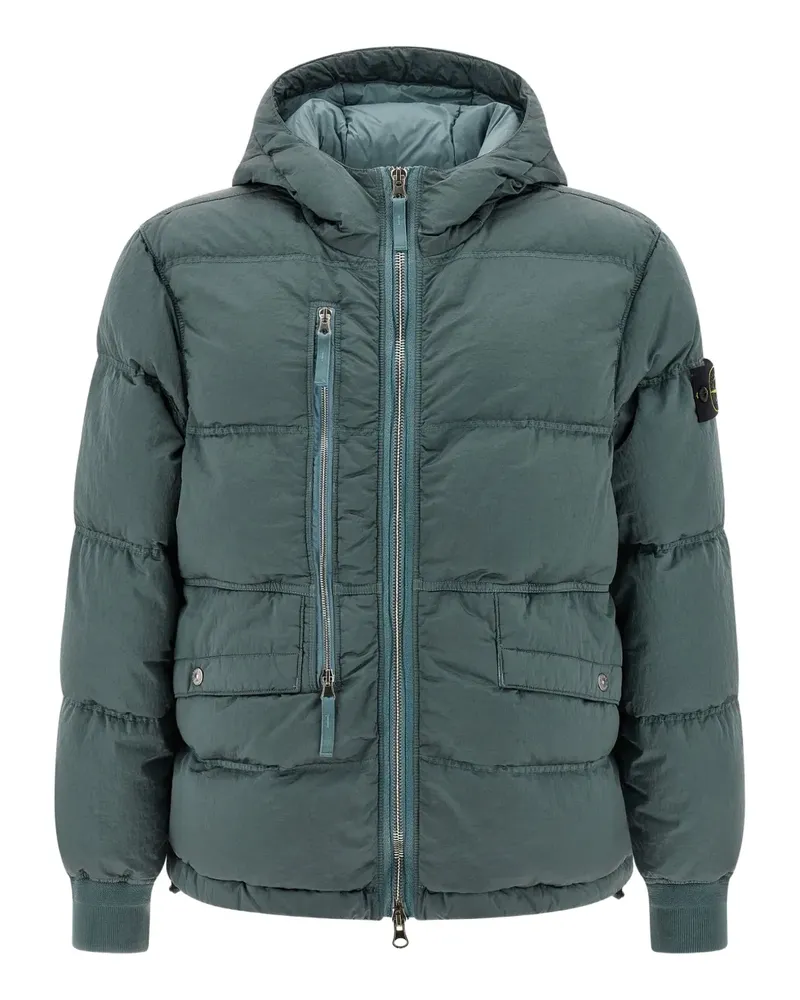Stone Island hooded padded coat - Grün Grün