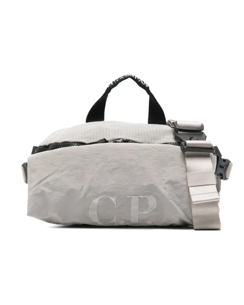 C.P. Company Gürteltasche mit Logo-Stickerei - Grau Grau