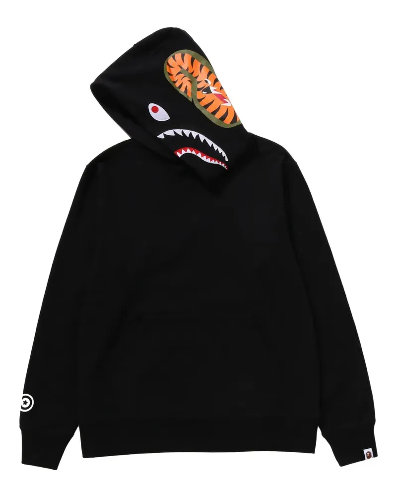 BAPE Shark Hoodie - Schwarz Schwarz