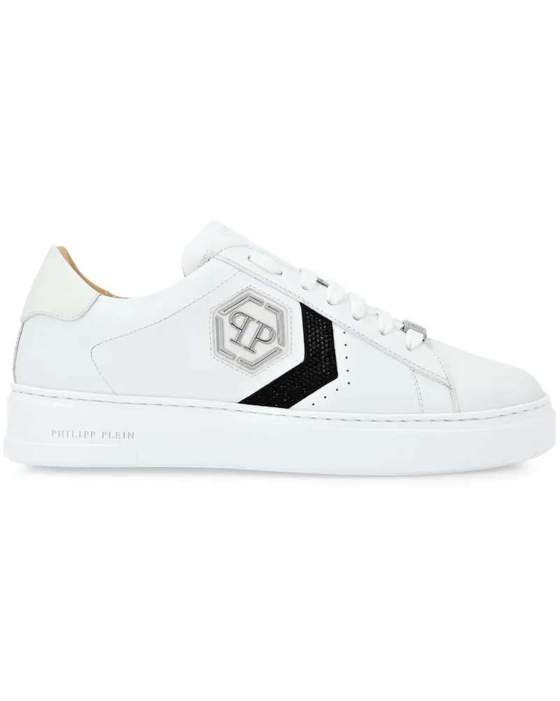 Philipp Plein Hexagon Sneakers - Weiß Weiß