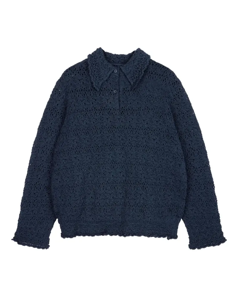 JNBY Pullover mit Jacquard - Blau Blau