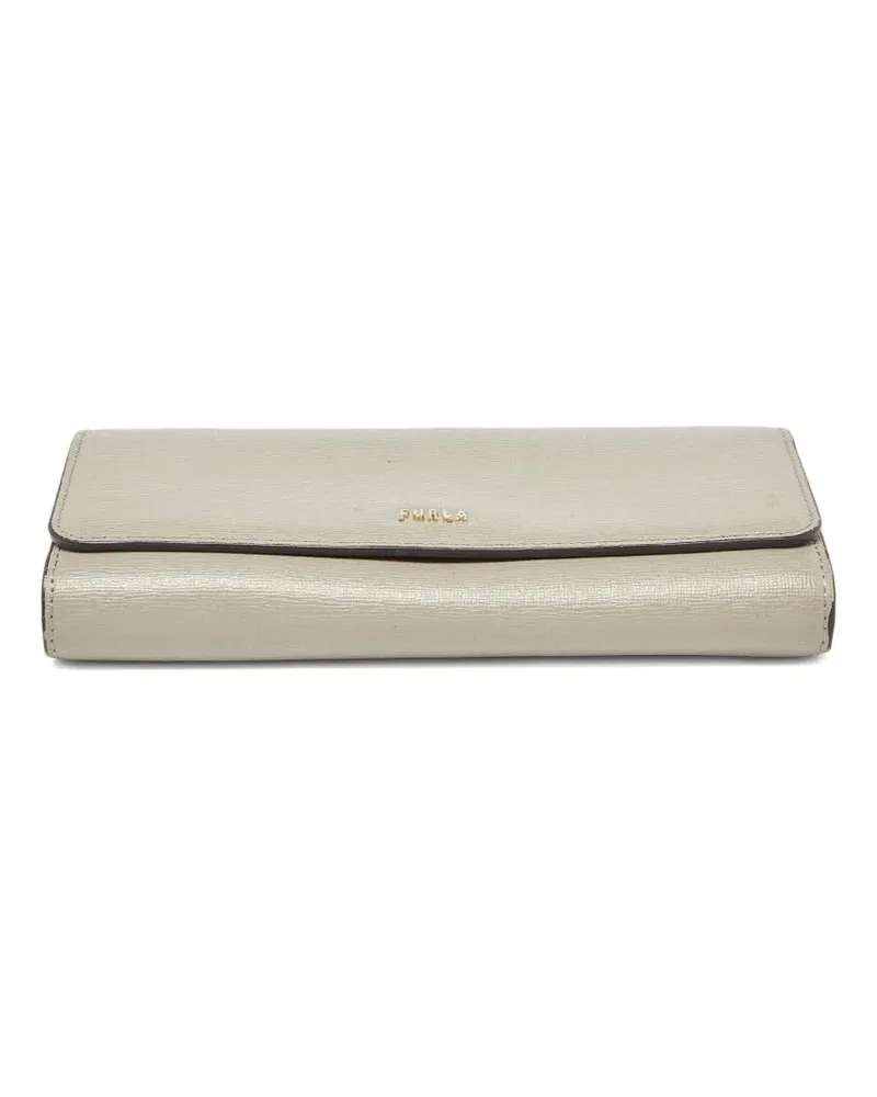 Furla flap continental wallet - Nude Nude