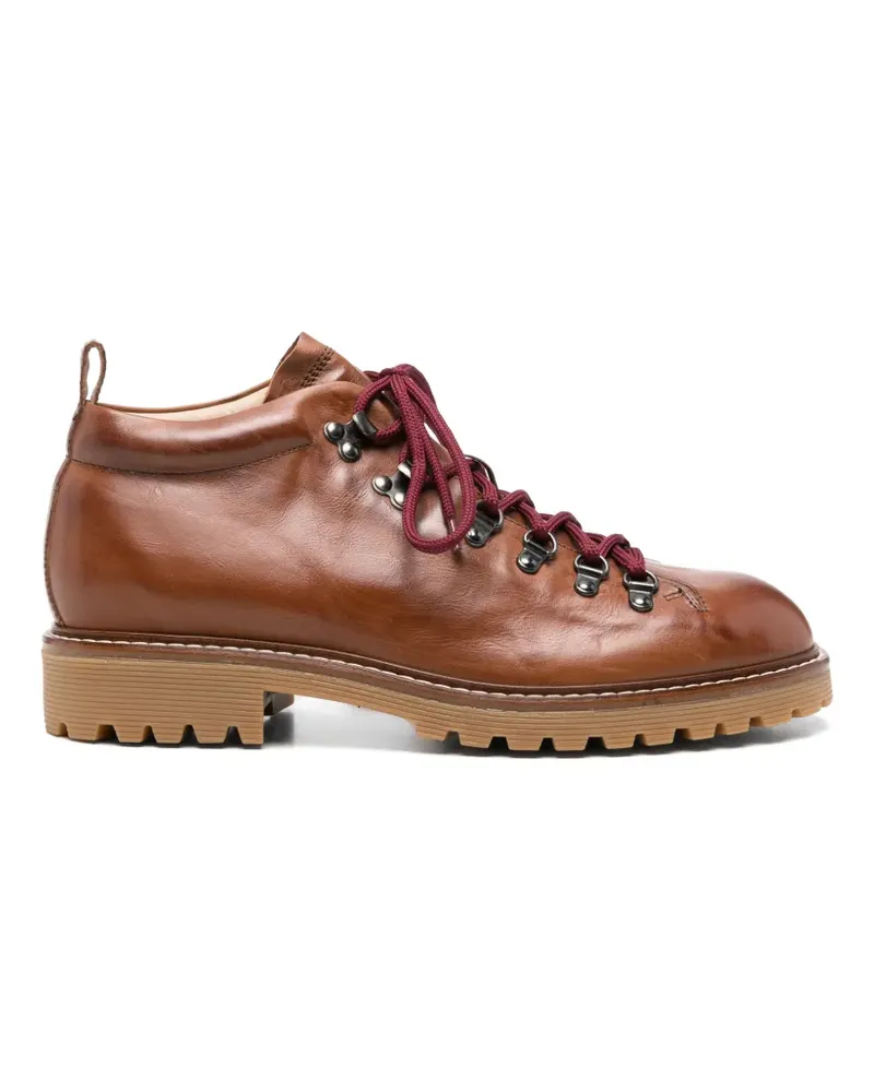 Eleventy Hiking-Boots mit Schnürung - Braun Braun