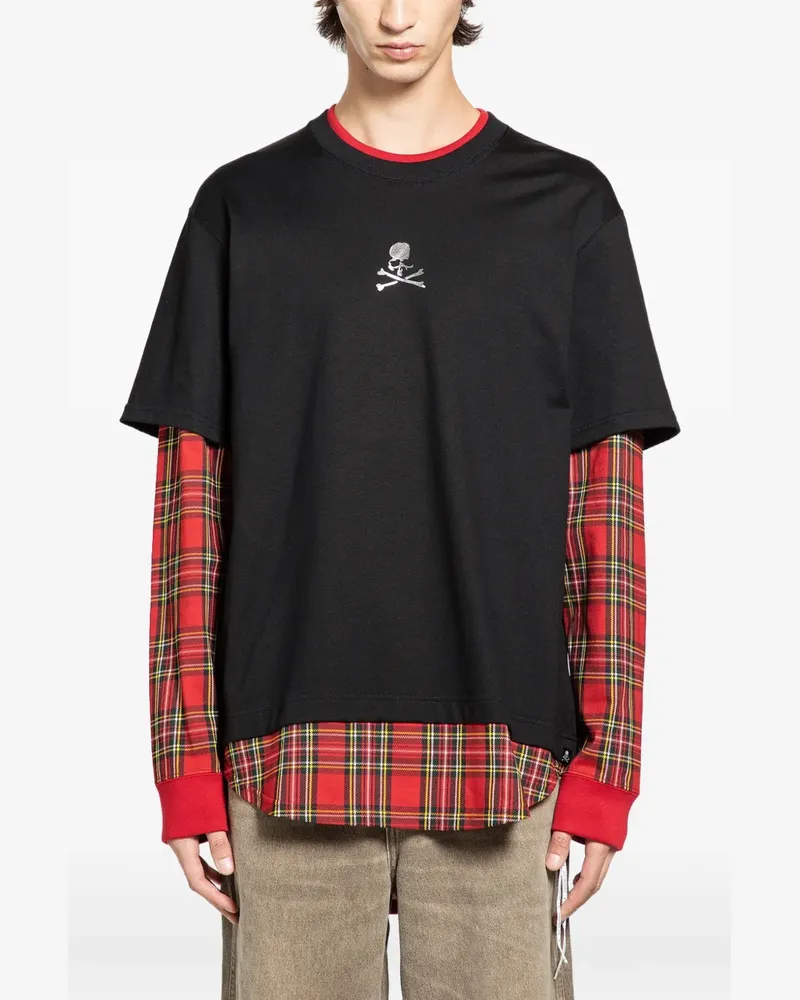 Mastermind World layered T-shirt - Schwarz Schwarz