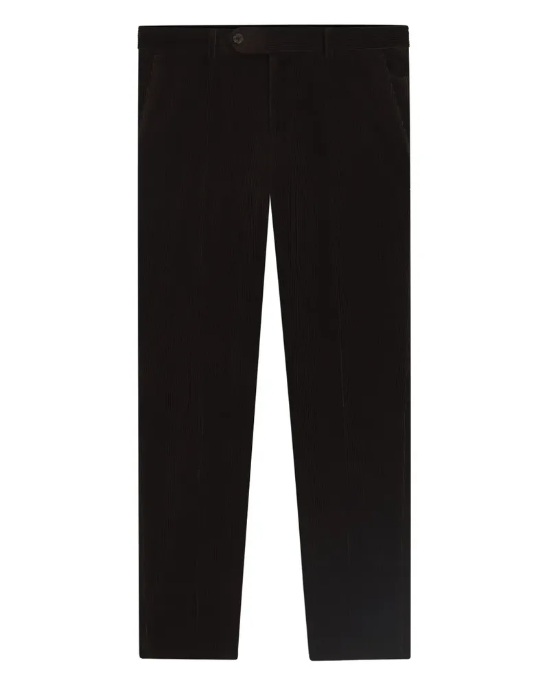 HUGO BOSS Hose aus Cord - Schwarz Schwarz