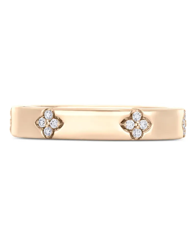 Roberto Coin Venetian Princess Ring mit Diamanten - Rosa Rosa