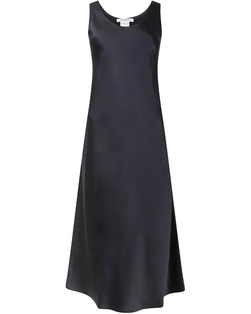 Max Mara Banjo Midikleid - Blau Blau