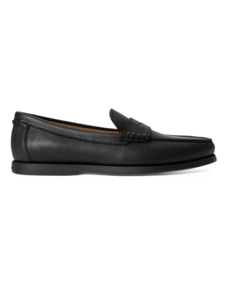Ralph Lauren Penny-Loafer aus Leder - Schwarz Schwarz