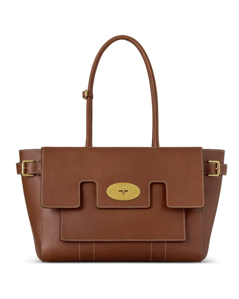 Mulberry Buckle Bayswater Schultertasche - Braun Braun