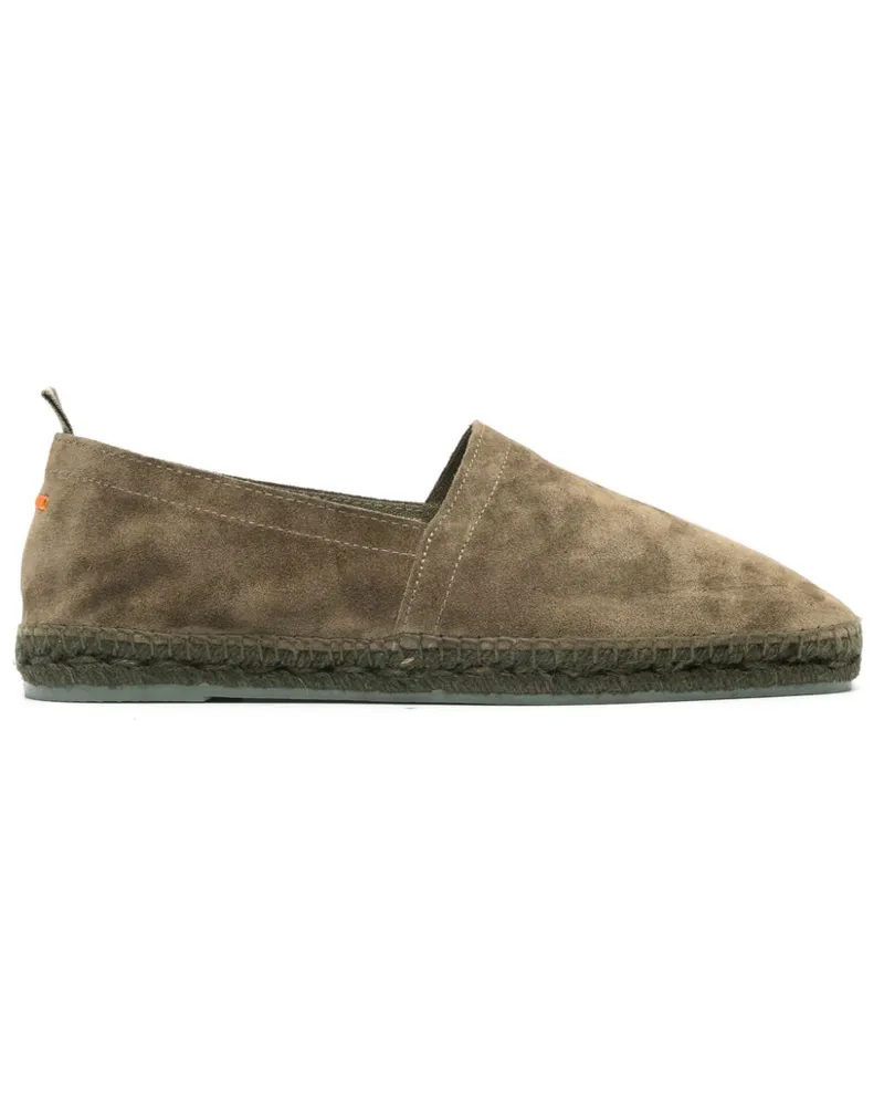 Castañer Pablo Espadrilles aus Wildleder - Grün Grün